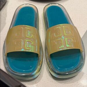Tory. Burch Bubble Beach Slides- 8